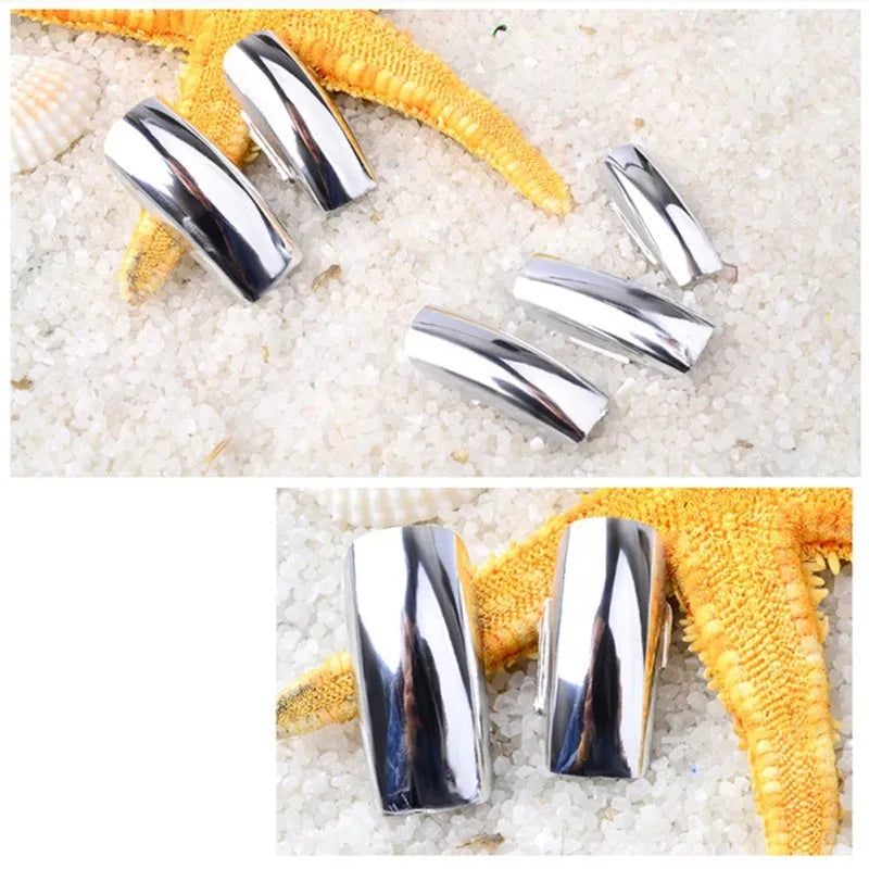 Mirror Nail Polish high-shine chrome finish reflective mirror effect nail lacquer