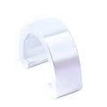 Aluminium alloy C buckle in multiple colours showing 10.2mm by 13mm dimensions