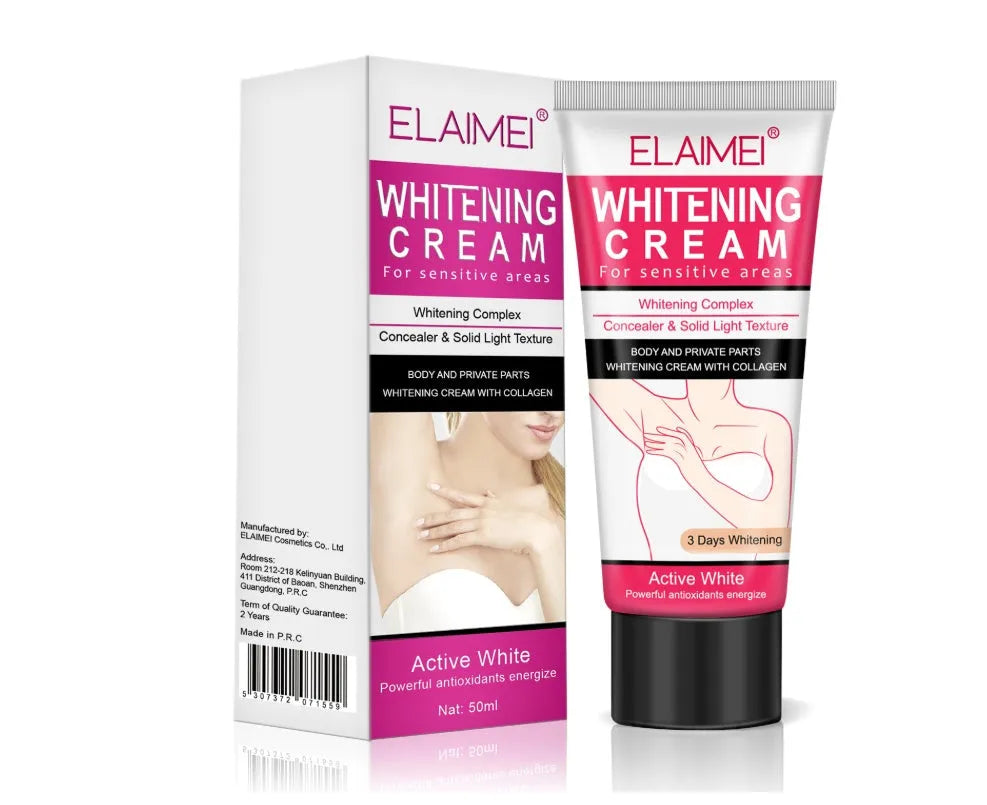 His Majesty Whitening Cream 60 g/ml adult body cream tube from the whitening and moisturizing series