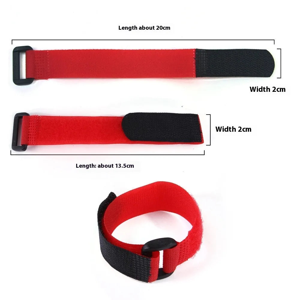 2-pack nylon poultry collar for chickens ducks and geese in yellow red green blue black and Christmas colours