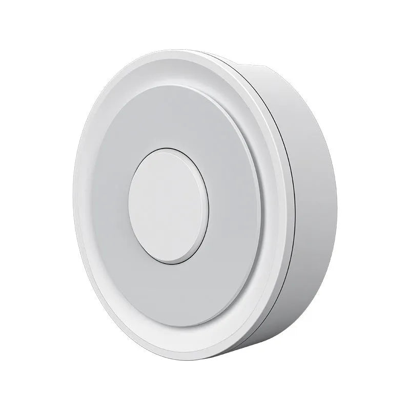 White square ZigBee 3.0 wired home automation gateway with dimensions 78mm x 78mm x 25mm