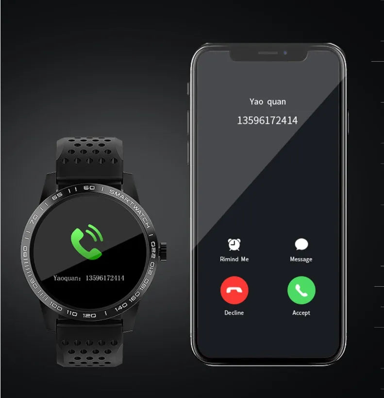 T2 colour screen smart bracelet showing health metrics on display