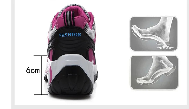 Low-top hiking and walking shoes in black with synthetic leather upper, mesh lining, and non-slip PU outsole.
