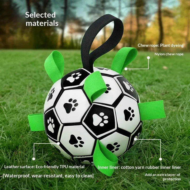 PVC dog toy ball for chewing and fetching with sounding feature, small and medium sizes