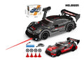 RC drift remote control car in GTR red/black colour with 2.4G control and adjustable light