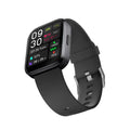 Smartwatch with 1.7 inch glass screen, heart rate blood oxygen sleep monitoring, and phone notifications, in blue colour