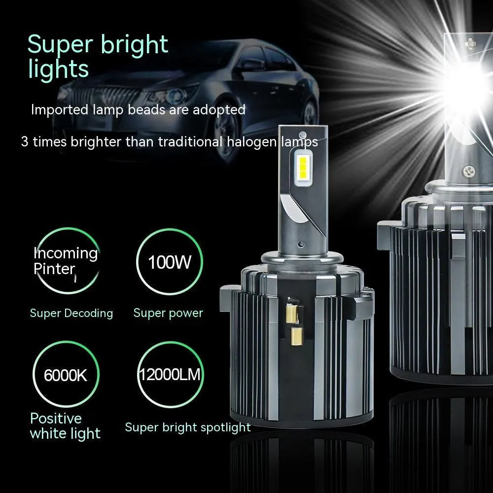 Volkswagen Golf 7 LED headlight bulb with aviation aluminium housing