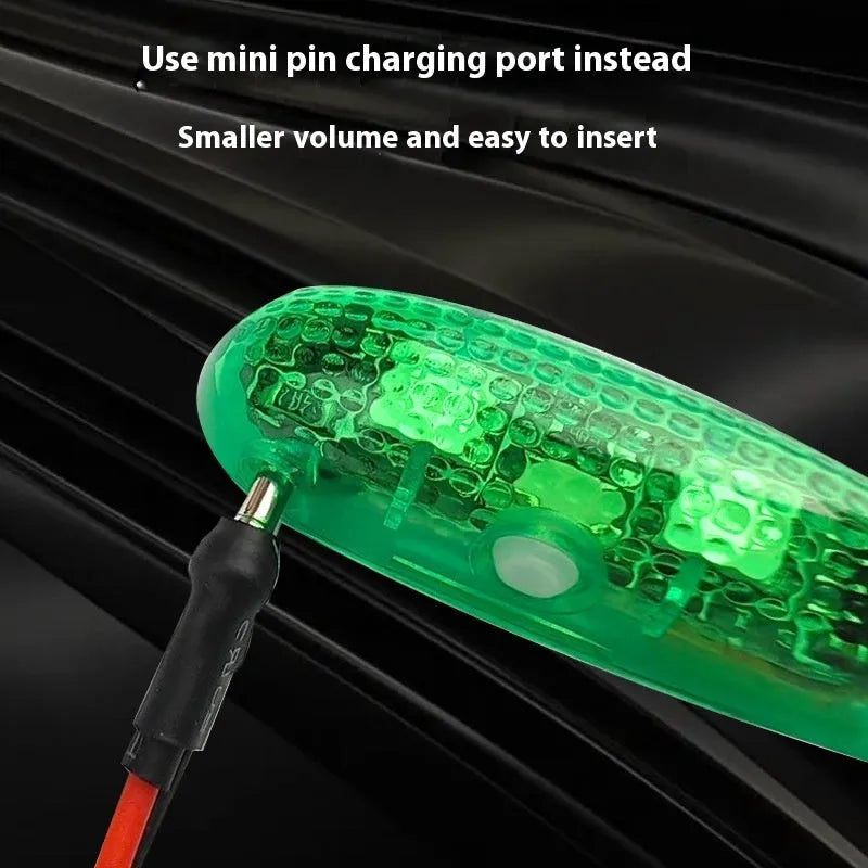 V3 wireless charging navigation light for car and ship models with waterproof construction