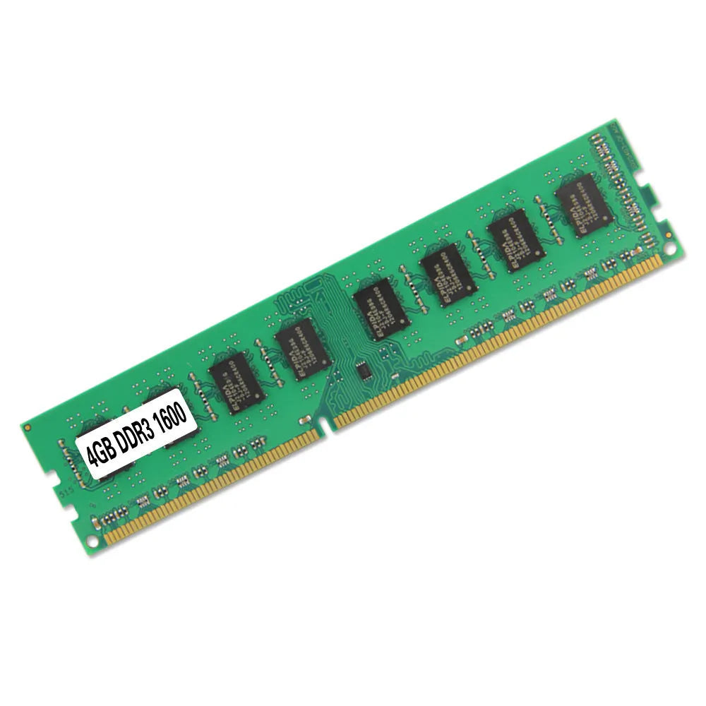 Desktop DDR3 4GB 1600MHz memory module for AMD computer systems