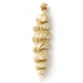 Golden blonde synthetic women's wig available in 18, 20 and 22 inch lengths.
