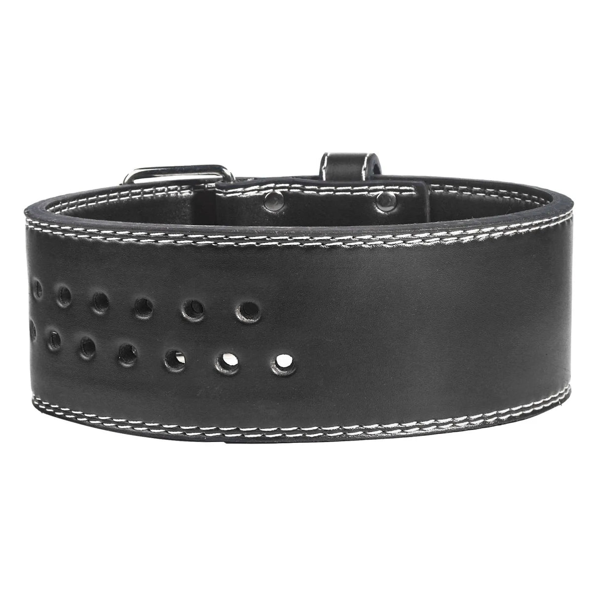 PU weightlifting belt in black or brown for squats and deadlifts, adult gym waist support, sizes S M L