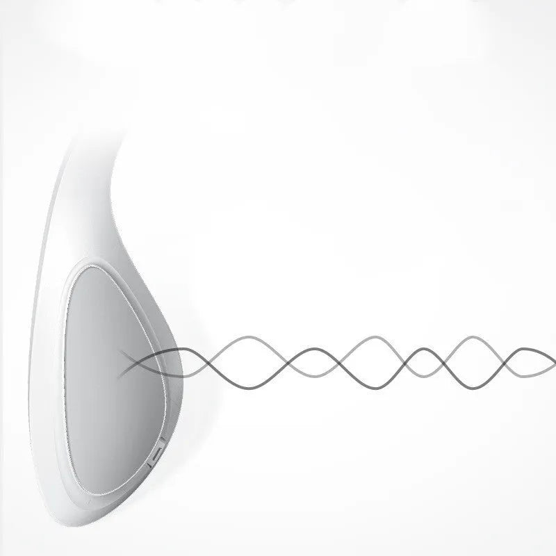 Electric V-shaped face lifting device with EMS technology, head-wearing design, black or white, battery included