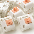 Single Panda Shaft mechanical keyboard switch with 3 pins for MX-compatible PCB mounting