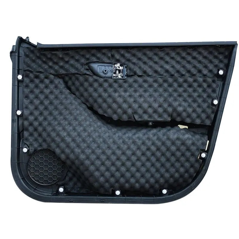 Black car sound-absorbing sponge sheet 80cm x 25cm by 1cm thick for exterior modification