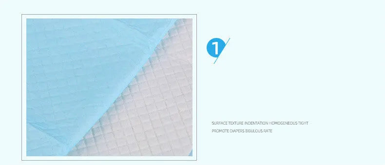 Pet Dad Teddy Thickened Diaper pad for dogs and cats in XS to XL sizes with PE and non-woven fabric