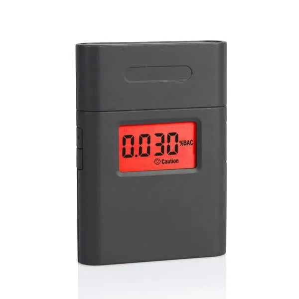 At-838 black portable breath alcohol detector with digital display for BAC testing
