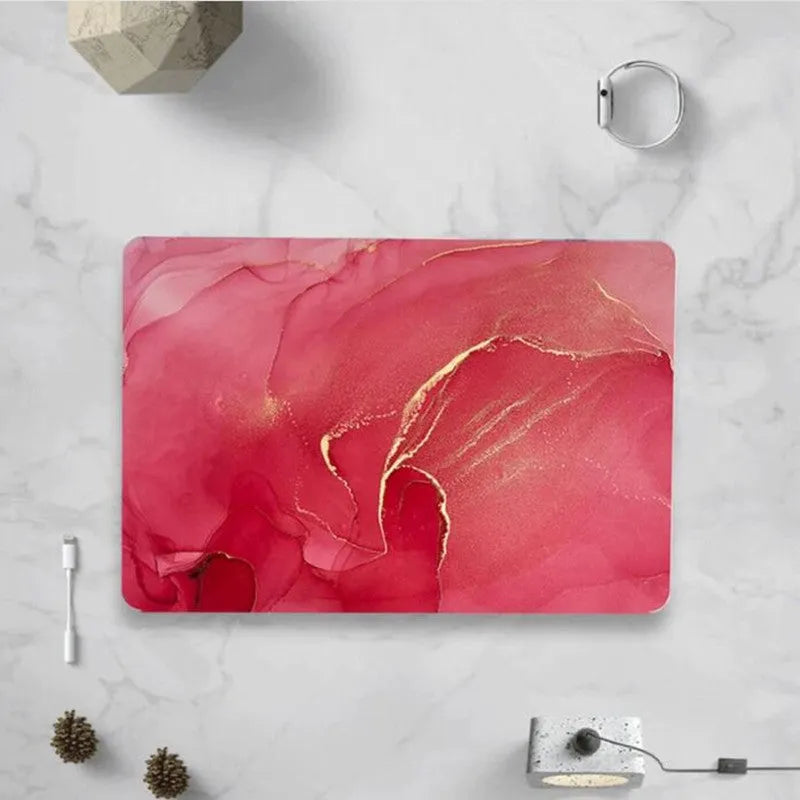PC Hard Shell Protective Case for MacBook Air and Pro - Smudge-Proof Laptop Cover Compatible with 11.6 to 16-Inch Models Including A1932, A1706, A1708, A1989, A2159, A2141 - Multiple Colour Options