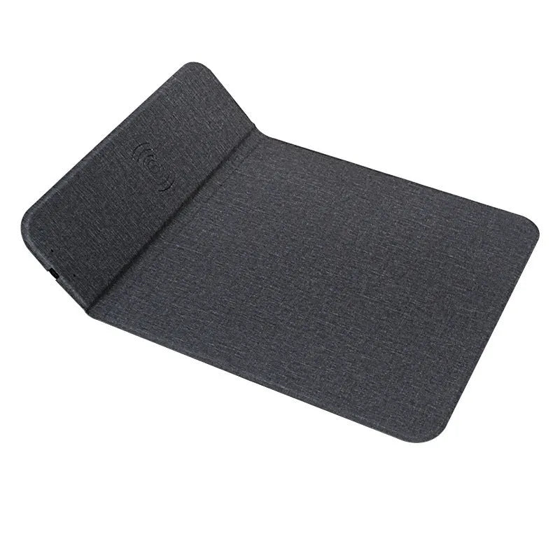 Foldable cloth wireless charging phone holder with 10W fast charging capability