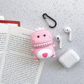 Cartoon animal silicone AirPods case in multiple colours for AirPods 1 and 2
