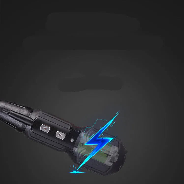 36V alloy steel straight handle electric screwdriver in black and blue colour options