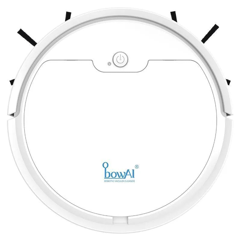 Bluetooth timing sweeping robot vacuum cleaner, black or white, 27.8cm x 7.8cm, USB rechargeable, for home use.