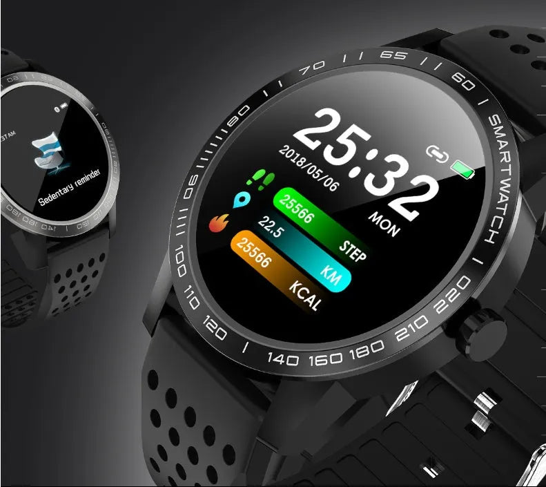 T2 colour screen smart bracelet showing health metrics on display