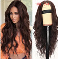 Dark brown lace big wave wig for women in 8 to 32 inch lengths with 13x4 or 13x6 lace style options