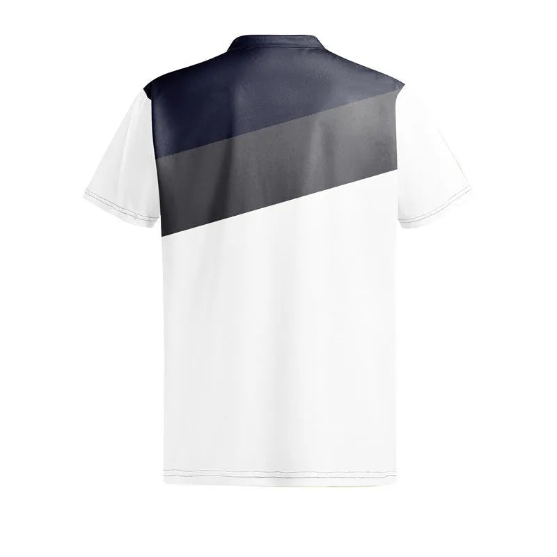Men's loose fit 3D digital print T-shirt in pearl cotton polyester fabric, colour LMPL047