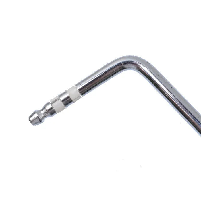 Guitar tremolo bar replacement arm in gold, silver, black, and blue chrome finishes.