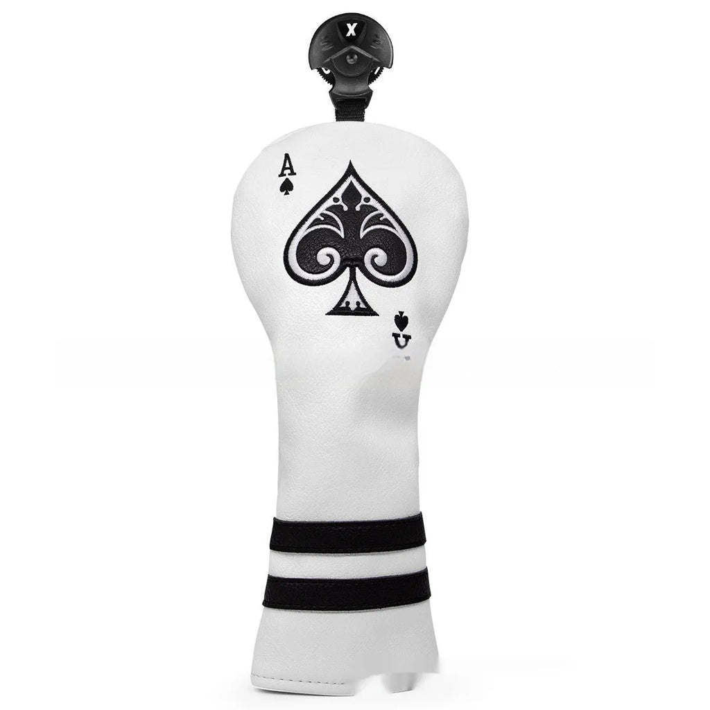 A single PU golf putter sleeve cover, shown in one of three available colours, designed to protect a club head.