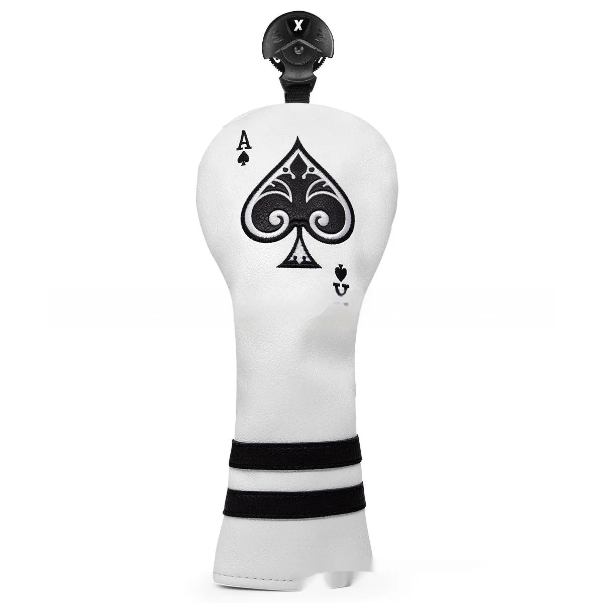 A single PU golf putter sleeve cover, shown in one of three available colours, designed to protect a club head.