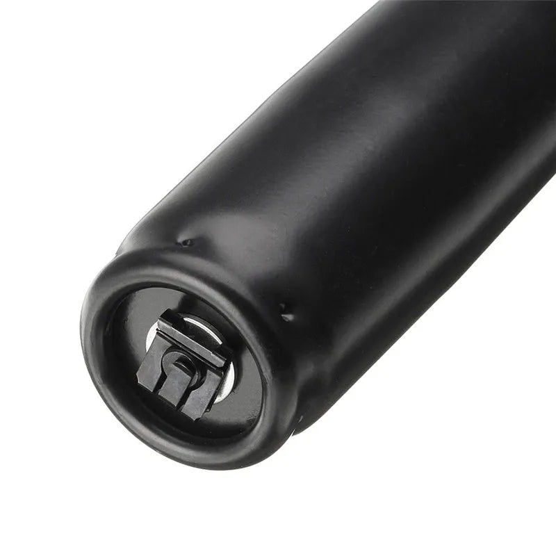 Black electroplated gas spring component for lift chair assembly with industrial finish