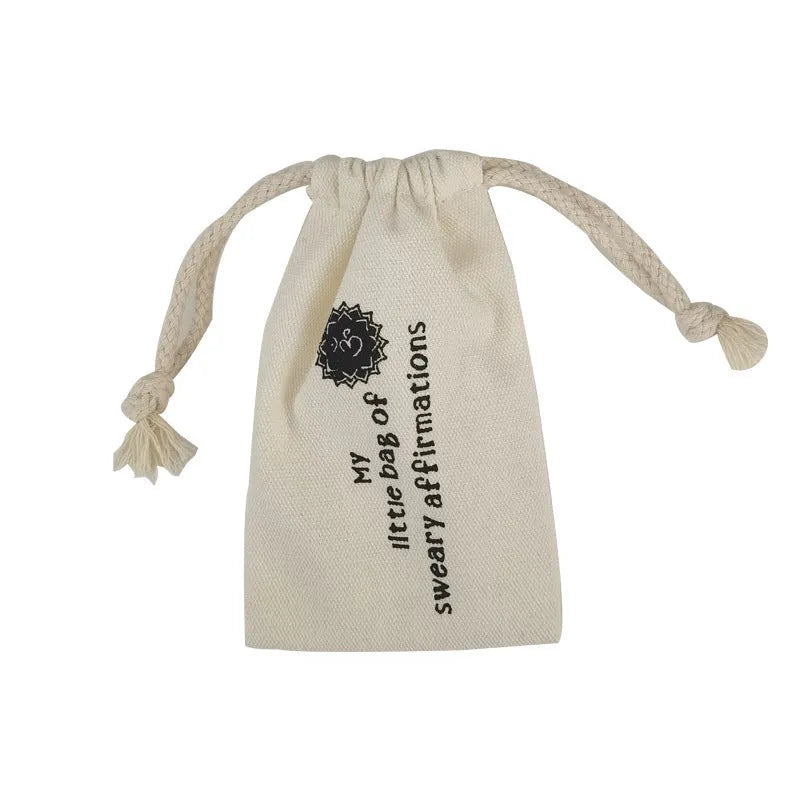 16 affirmation cards with adorable healing design in greeting card bag