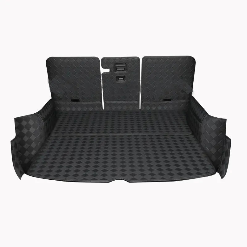 Special Car Leather Supplies trunk mat in black for Tesla Model 3 boot