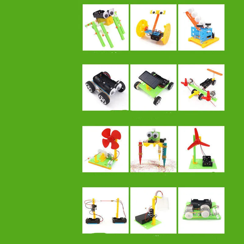 DIY plastic assembling building blocks educational toy set for science experiments and hands-on learning