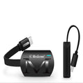 Small black HDMI USB dongle for screen mirroring phone to TV