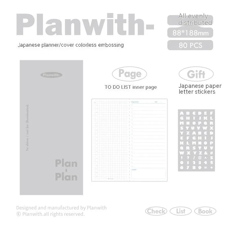 A4 embossed meter book showing cover detail and open pages, available in multiple colours.