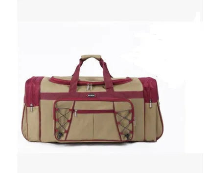Oxford cloth shoulder bag in black, 64x30x33cm, with shoulder strap