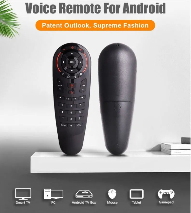 G30 wireless keyboard remote control with air mouse function and nano receiver