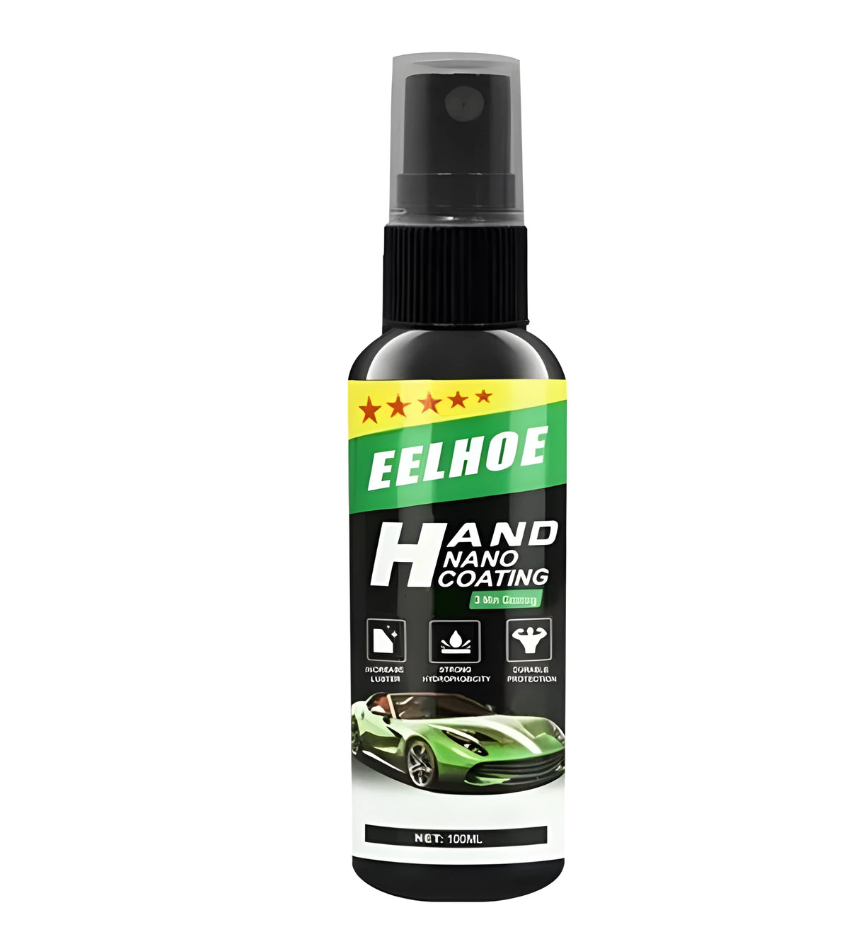 Nano coating car polish spray bottle, automotive sealant top coat in 30ml 50ml 100ml for paint protection