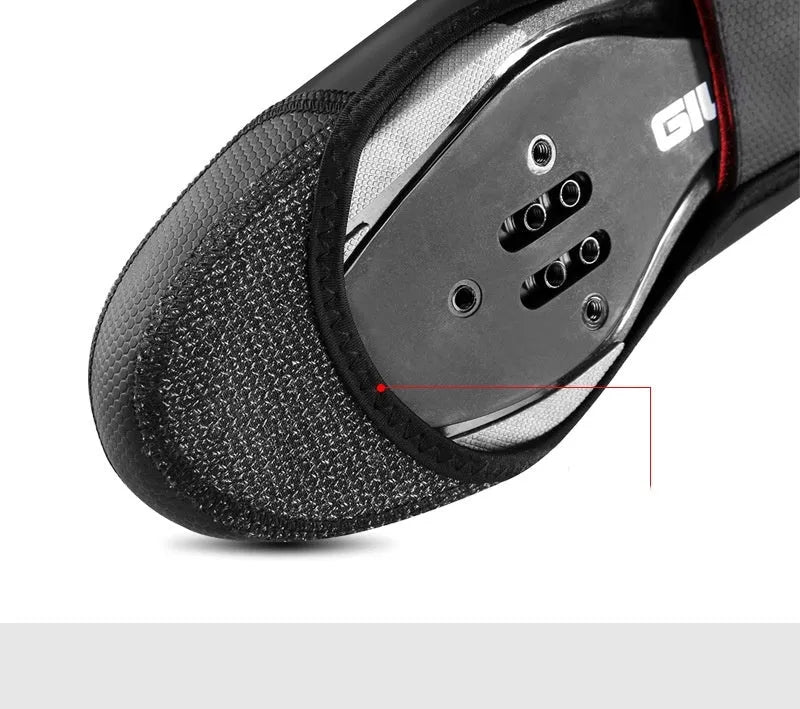 Giyo GUXT-O2B black waterproof cycling shoe covers, PU polyester rubber Kevlar, about 115g
