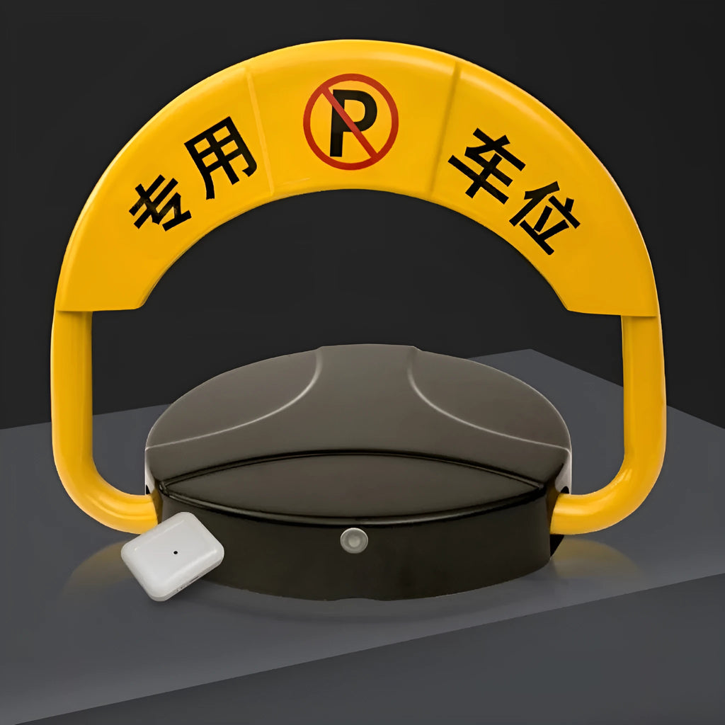 Anti-collision waterproof automatic induction parking lock with gold steel battery and auto switch mode