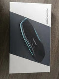 Black true wireless Bluetooth headphones for sleep with built-in microphone and USB charging