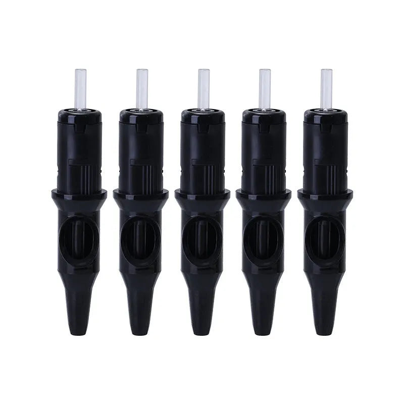 Tattoo integrated needle drawing tool with ballpoint pen mechanism for cosmetic tattooing applications