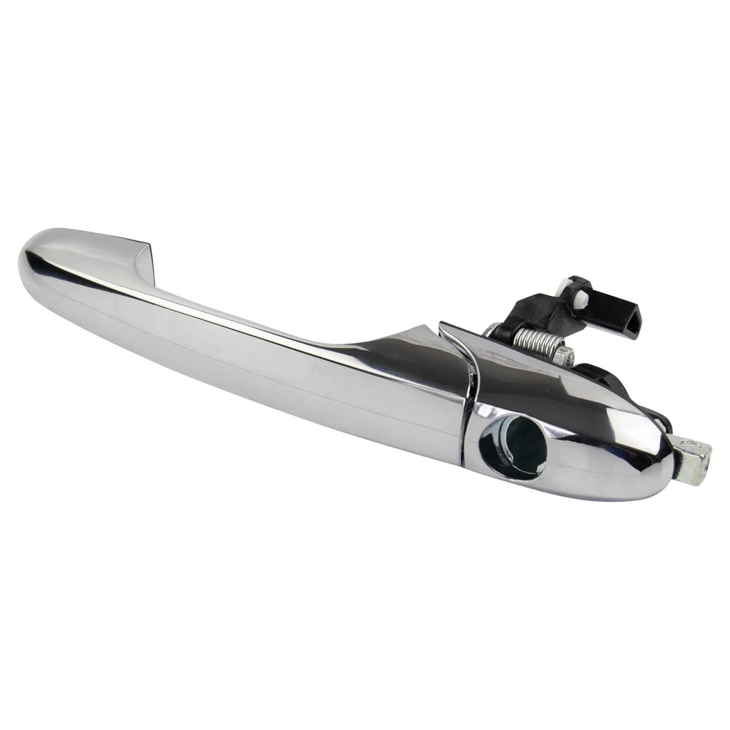 Fiat 500 car door handle replacement part showing dimensions