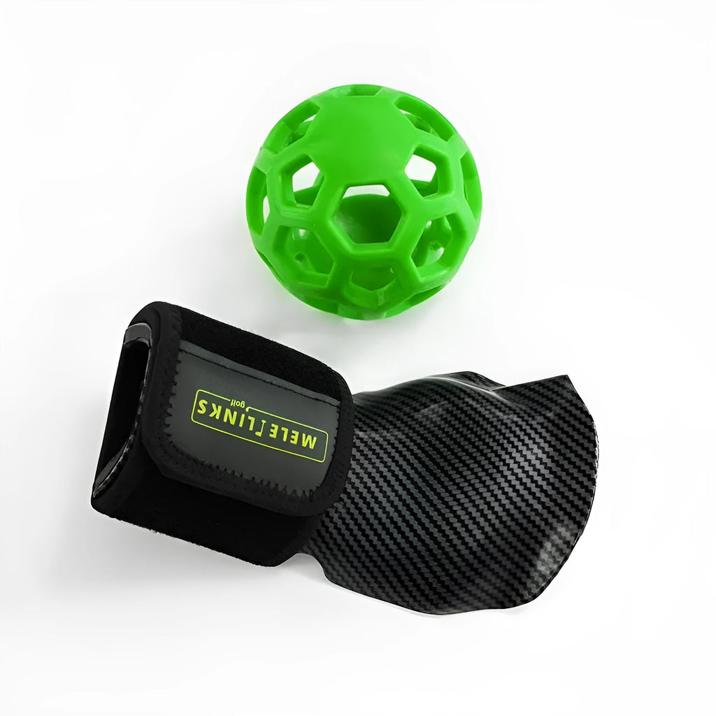Golf swing trainer wrist holder arm bracket made from PU foam fabric for practice