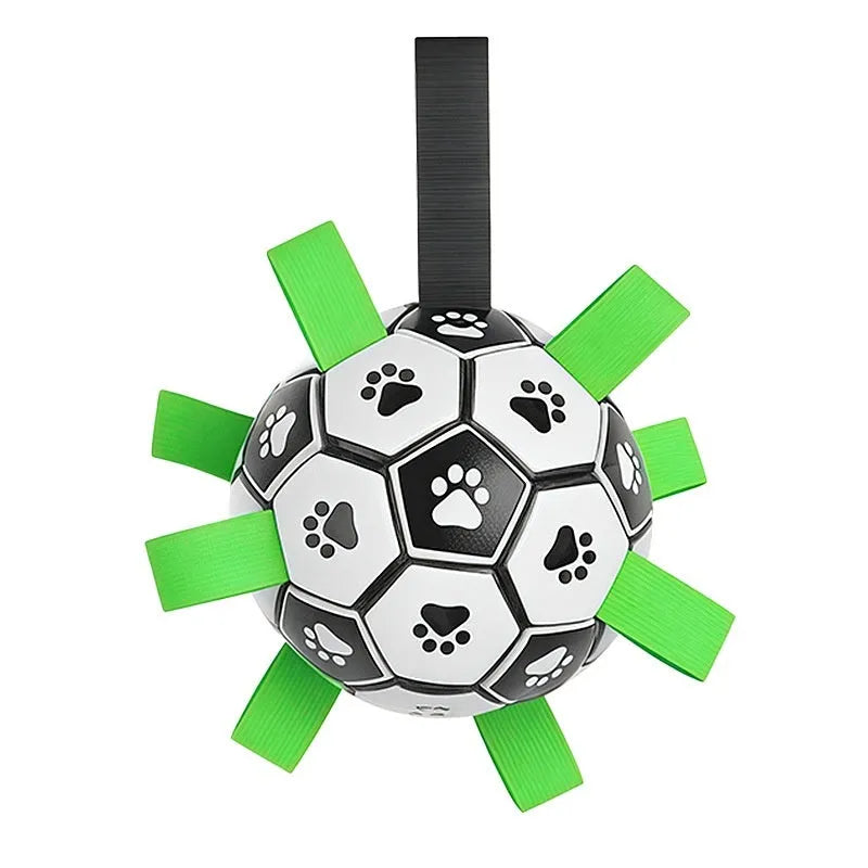 PVC dog toy ball for chewing and fetching with sounding feature, small and medium sizes