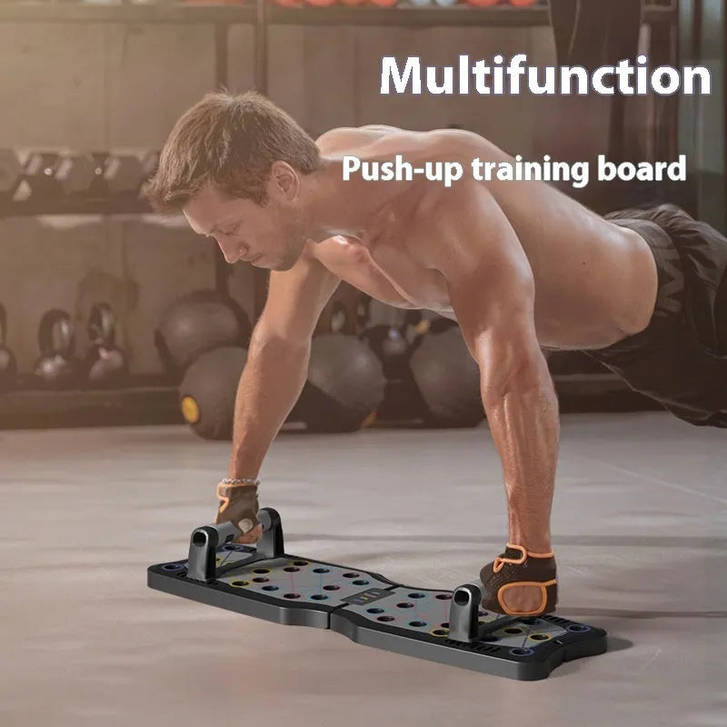 Flat ABS plastic push up support plate for fitness training, shown in available colour options.