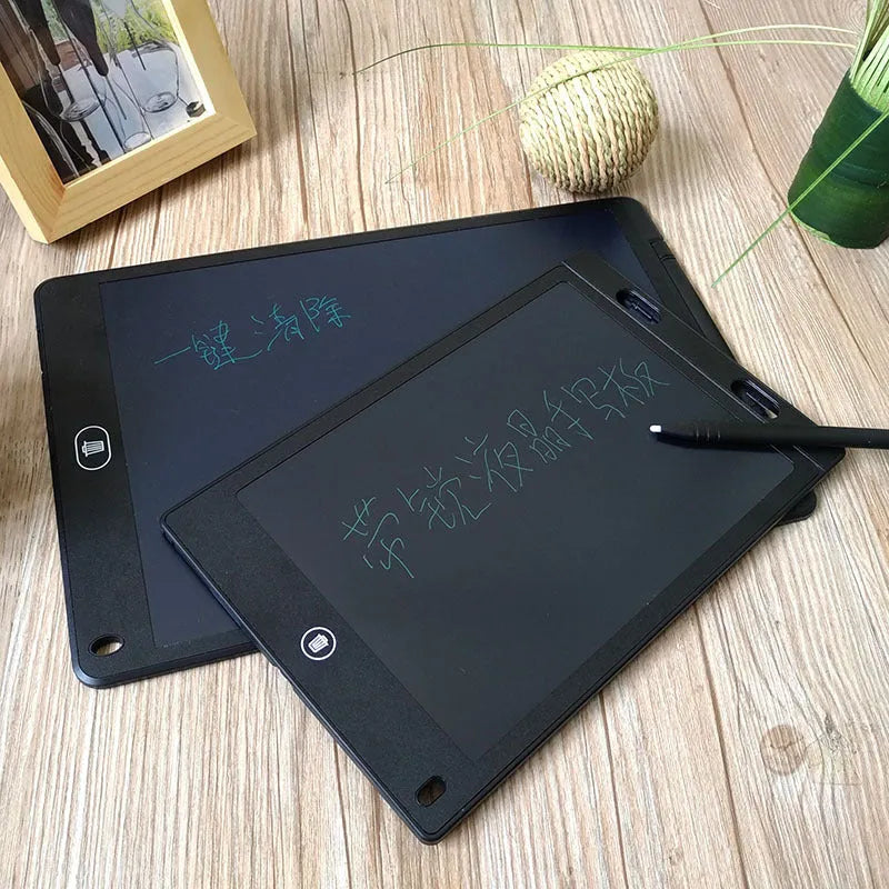 8.5-inch LCD handwriting board for children in black, white, red, blue or green with pen and button battery