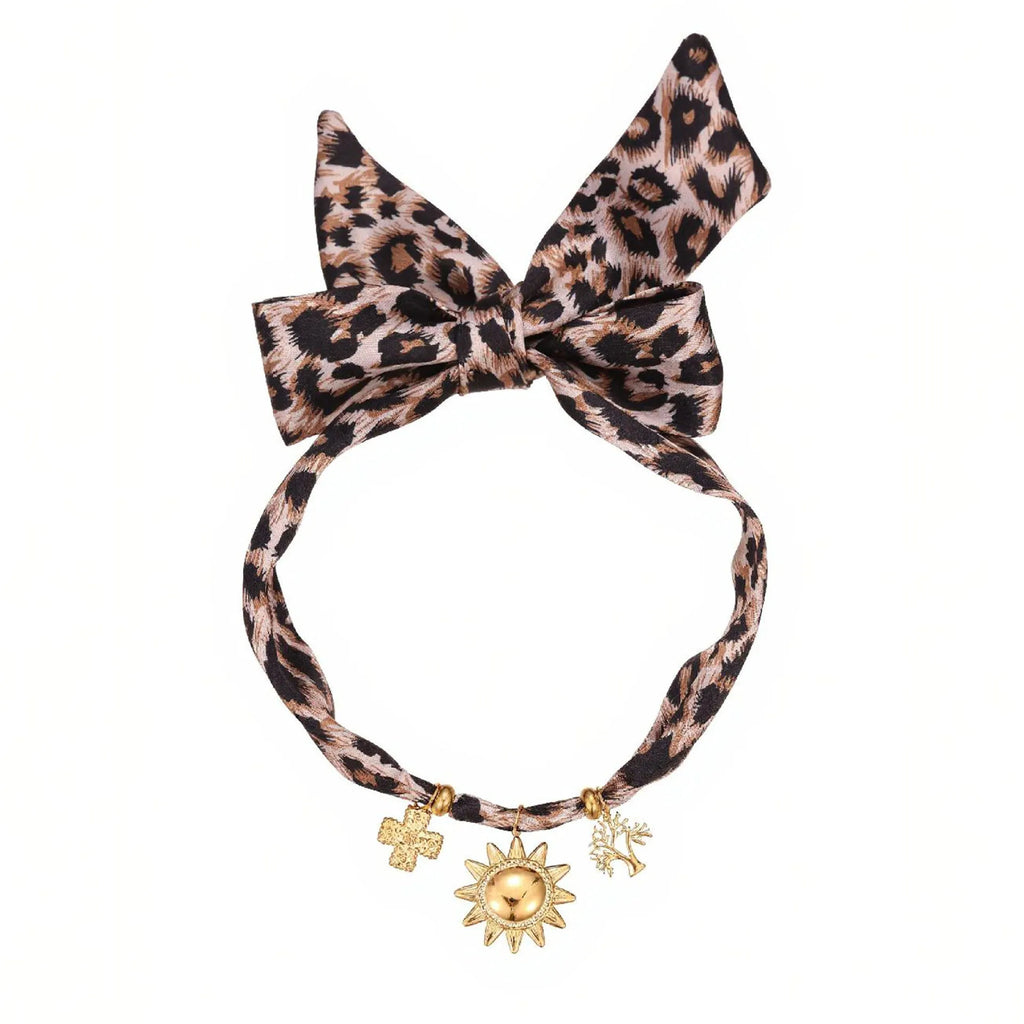 Women's geometric pendant necklace or bracelet with gold plating and adjustable 41-50cm chain